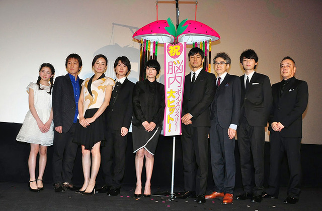 真木よう子、西島秀俊、吉田羊、神木隆之介、浅野和之、桜田ひより、古川雄輝、成河、佐藤祐市監督／『脳内ポイズンベリー』初日舞台挨拶