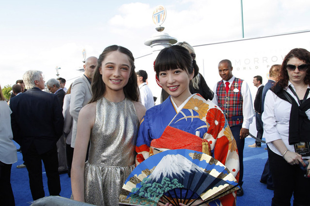 ラフィー・キャシディー、志田未来／『トゥモローランド』ハリウッドプレミア