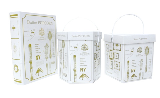 ギフトパッケージは、ブック型、、6角型、キューブ型の3種を用意。