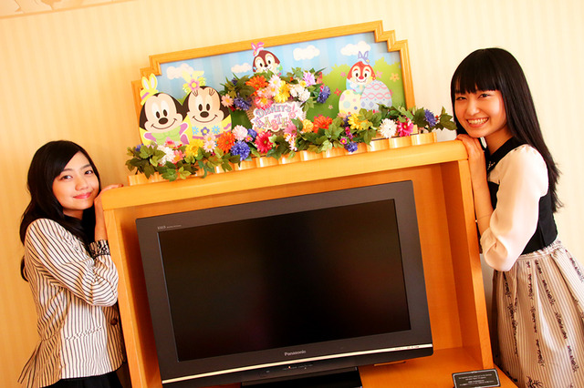 イースターデコレーションの客室／「ディズニーアンバサダーホテル」