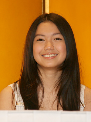 はつらつとした、健康的な笑顔が抜擢の決め手