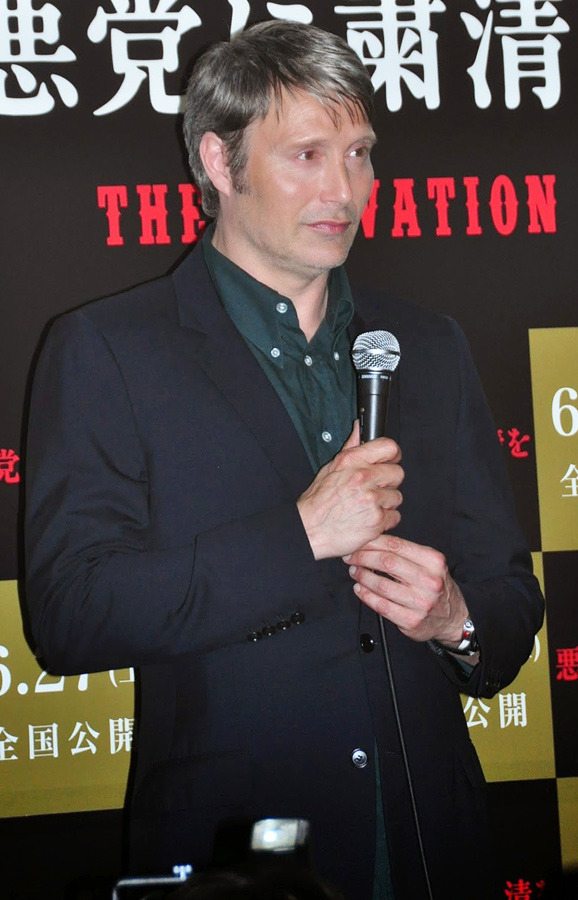 マッツ・ミケルセン／『悪党に粛清を』舞台挨拶