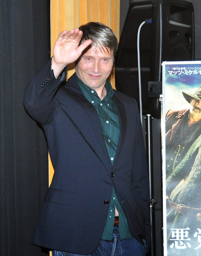 マッツ・ミケルセン／『悪党に粛清を』舞台挨拶