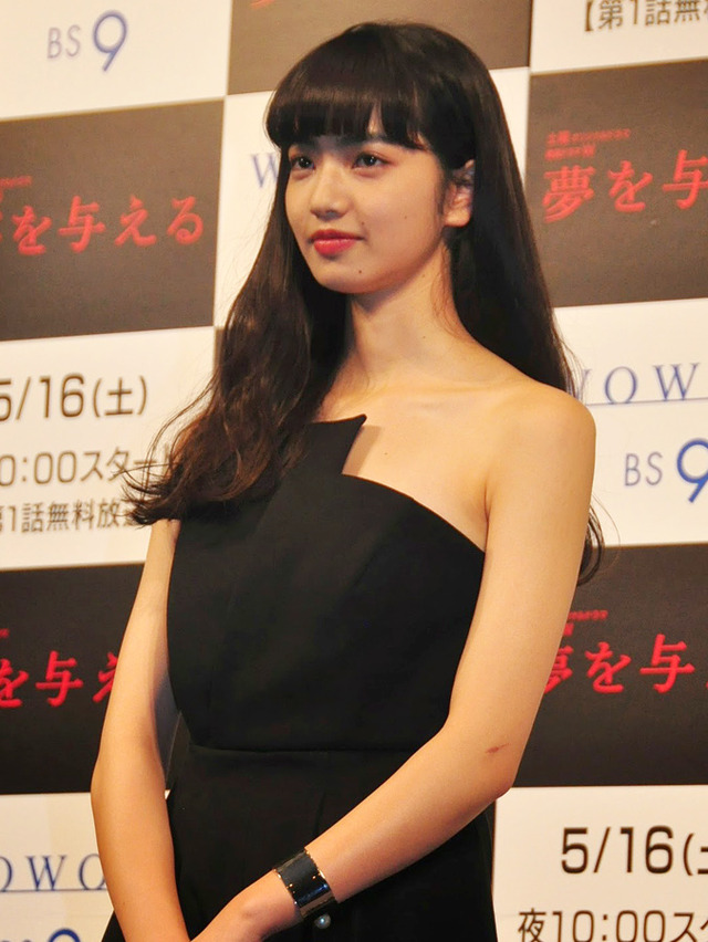 小松菜奈／連続ドラマW「夢を与える」完成披露試写会