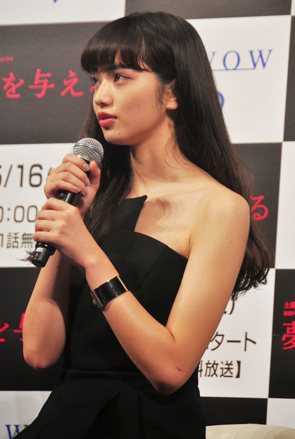 小松菜奈／連続ドラマW「夢を与える」完成披露試写会