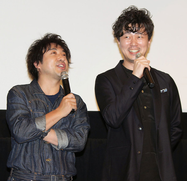 ムロツヨシ、城田優／『明烏 あけがらす』初日舞台挨拶