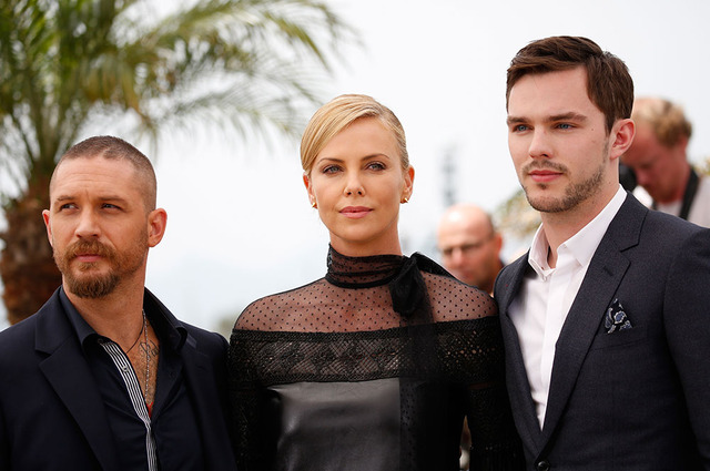 トム・ハーディ＆シャーリーズ・セロン＆ニコラス・ホルト／『マッドマックス 怒りのデス・ロード』in 第68回カンヌ国際映画祭-(C)Getty Images