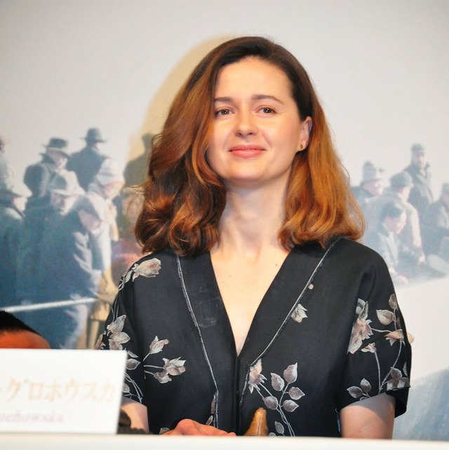 アグニェシュカ・グロホウスカ／『杉原千畝 スギハラチウネ』製作報告会見