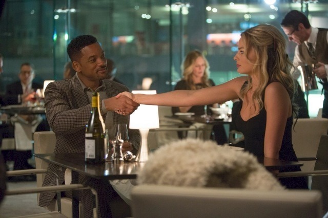 ウィル・スミス＆マーゴット・ロビー／『フォーカス』-（C）2014 WARNER BROS. ENTERTAINMENT INC. AND RATPAC-DUNE ENTERTAINMENT LLC ALL RIGHTS RESERVED