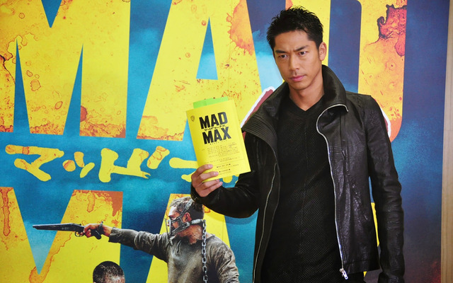 AKIRA（「EXILE」）／『マッドマックス 怒りのデス・ロード』アフレコ取材の様子