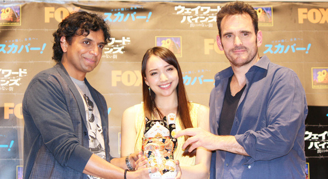M・ナイト・シャマラン、豊田エリー、マット・ディロン／『ウェイワード・パインズ 出口のない街』来日記者会見