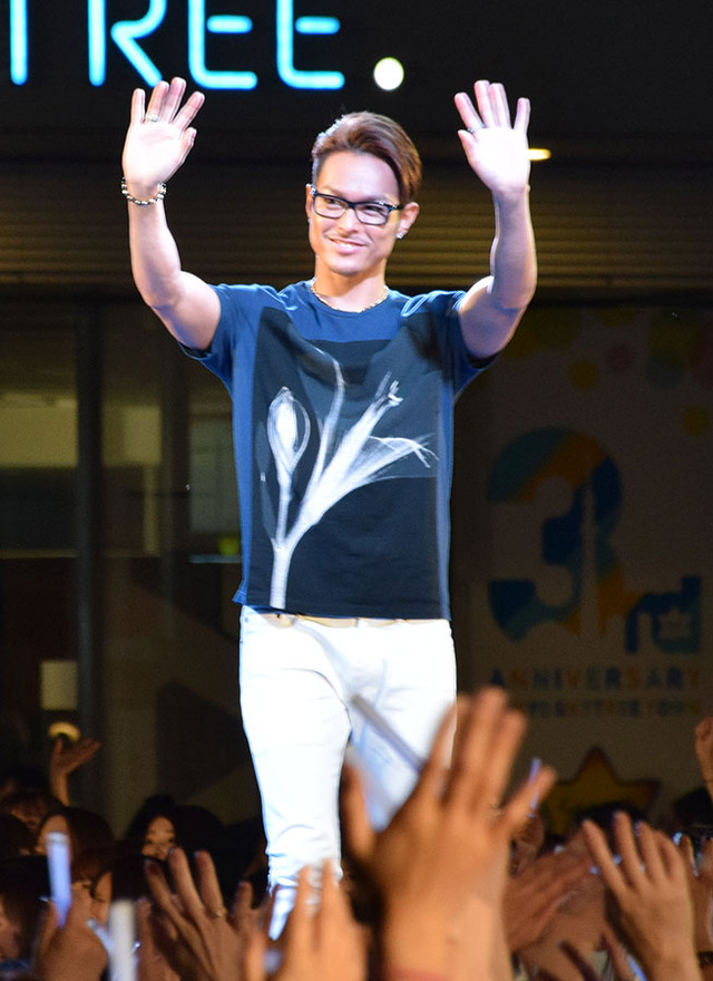 「三代目J Soul Brothers from EXILE TRIBE」今市隆二／サマンサティアラジュエリー新CMお披露目会