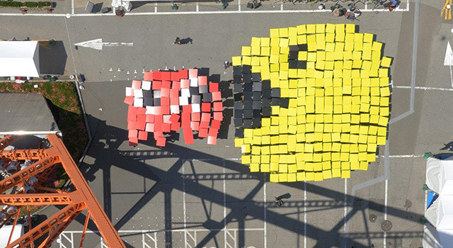 『ピクセル』ギネス挑戦イベント