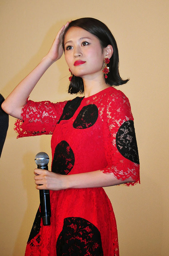 前田敦子／『イニシエーション・ラブ』初日舞台挨拶