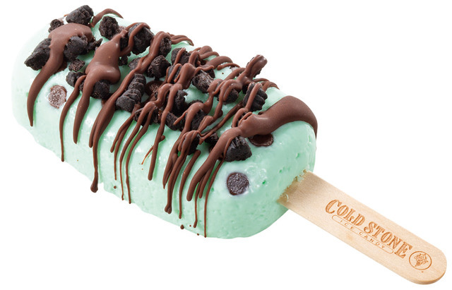 チョコミントクッキー／「コールド・ストーン」の夏季限定“バーアイス”