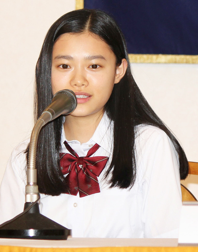 杉咲花／『トイレのピエタ』外国人特派員協会上映記者会見