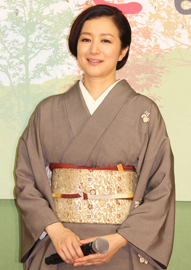 鈴木京香／『おかあさんの木』完成報告会見