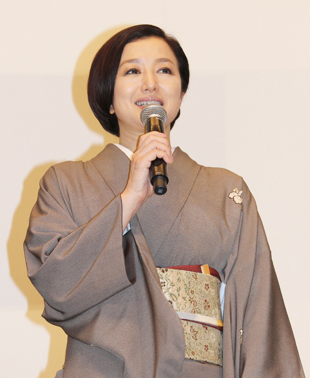 鈴木京香／『おかあさんの木』の完成披露試写会