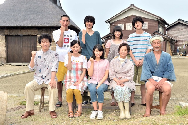 土屋太鳳＆大泉洋＆常盤貴子＆山崎賢人＆門脇麦＆葉山奨之＆高畑裕太＆田中 泯＆田中裕子／連続テレビ小説「まれ」ロケ取材会