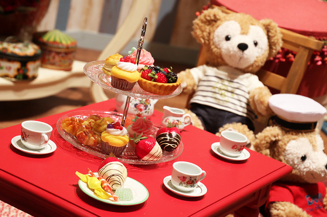 そこかしこにダッフィーがいっぱい！