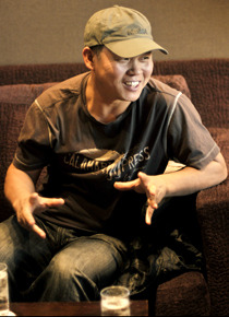 『悲夢』　オダギリジョー×キム・ギドク監督　photo：HIRAROCK