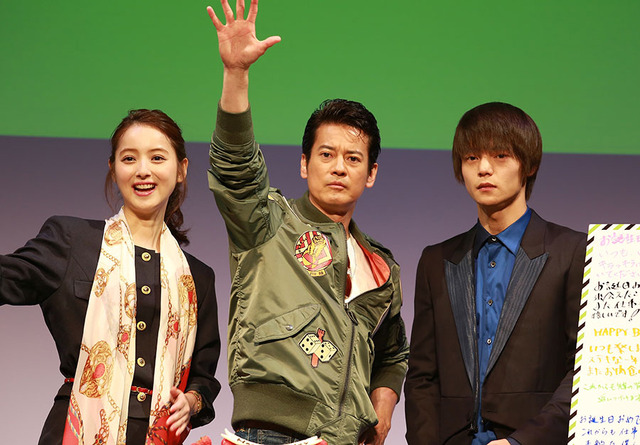 佐々木希、唐沢寿明、窪田正孝／「THE LAST COP／ラストコップ」完成披露試写会