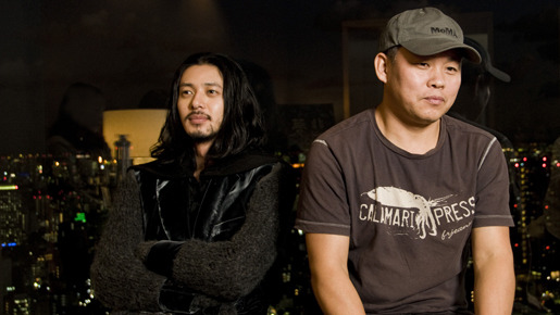 アジアを代表する俳優と鬼才のツーショット！　photo：HIRAROCK