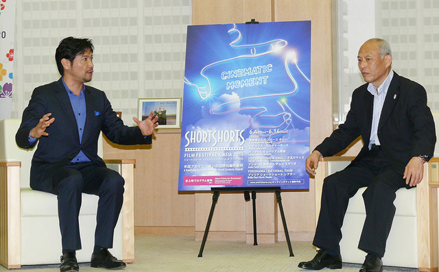 別所哲也、舛添要一・東京都知事