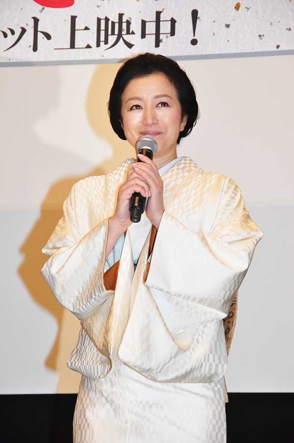鈴木京香／『おかあさんの木』初日舞台挨拶