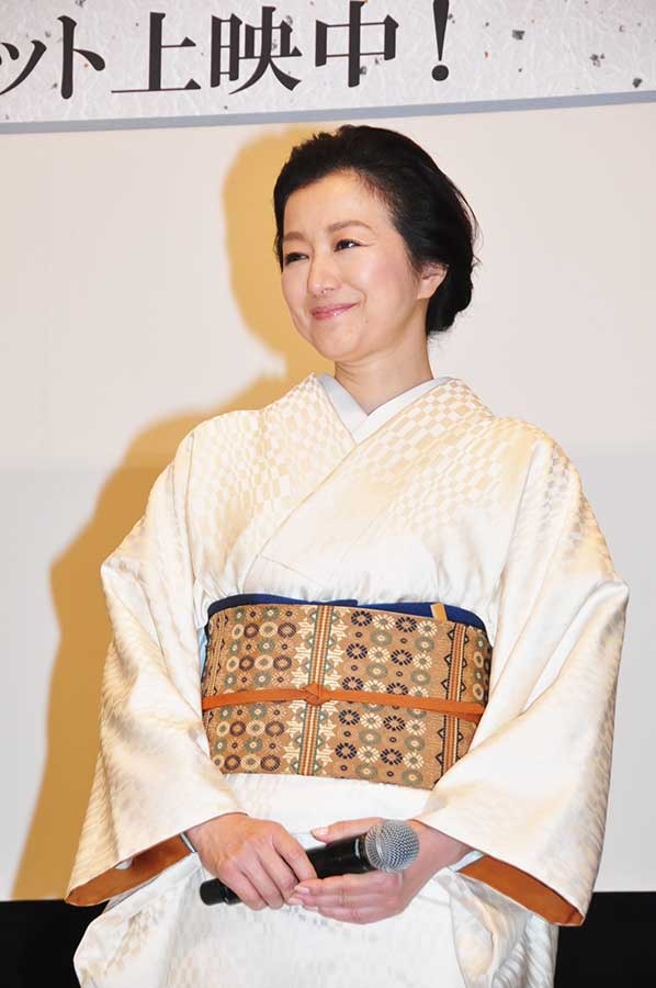 鈴木京香／『おかあさんの木』初日舞台挨拶