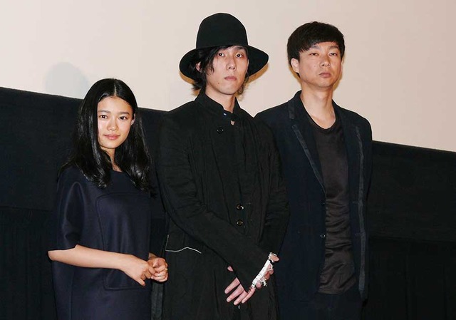 杉咲花＆野田洋次郎＆松永大司監督／『トイレのピエタ』初日舞台挨拶