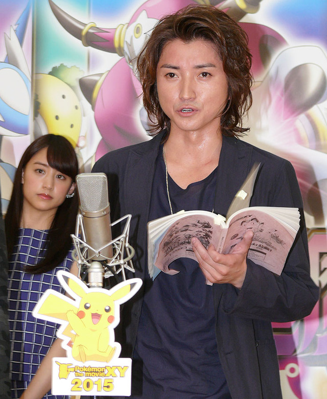 藤原竜也／『ポケモン・ザ・ムービーXY「光輪（リング）の超魔神 フーパ」』公開アフレコイベント