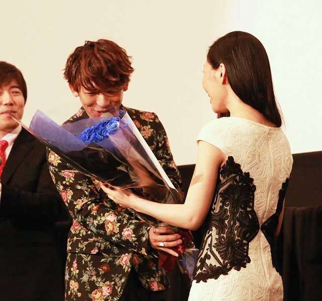 坂本真綾＆NAOTO／『攻殻機動隊 新劇場版』舞台挨拶