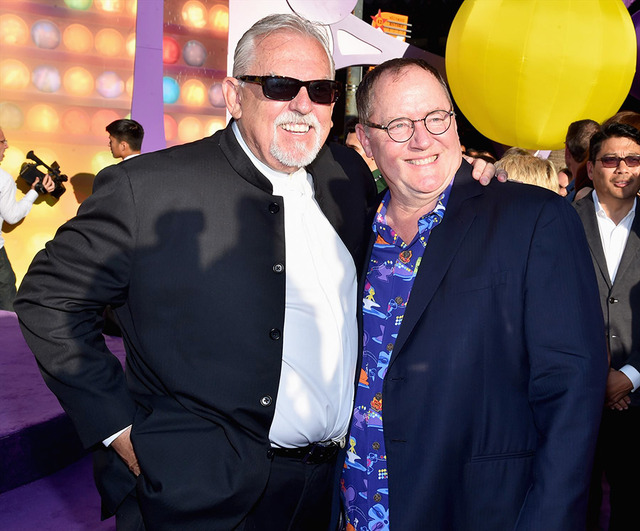 ジョン・ラッツェンバーガー＆ジョン・ラセター／『インサイド・ヘッド』プレミアの様子