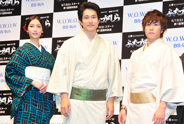 菜々緒、松山ケンイチ、早乙女太一／「ふたがしら」完成披露試写会