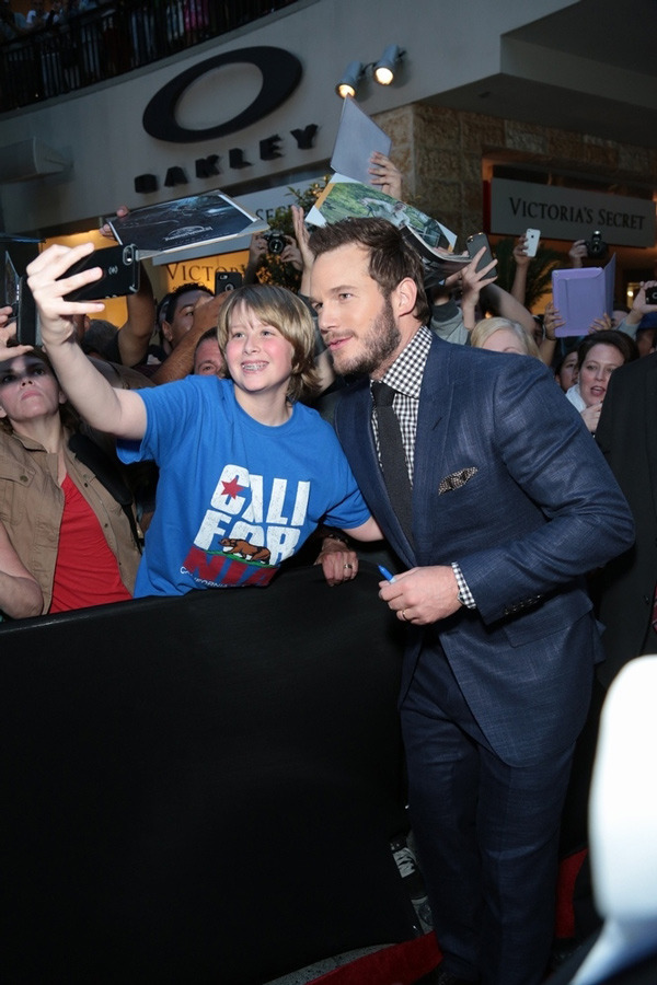 クリス・プラット／『ジュラシック・ワールド』LAプレミア - (C) UNIVERSAL STUDIOS & AMBLIN ENTERTAINMENT, INC.