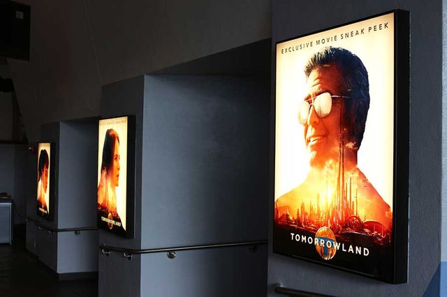 『トゥモローランド』トレーラー上映シアター／カリフォルニアディズニーランド