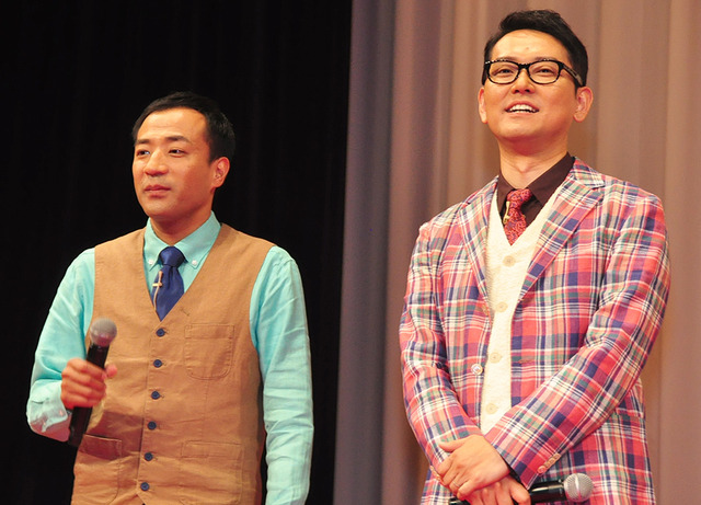 「ナイツ」（塙宣之＆土屋伸之）／『それいけ！アンパンマン　ミージャと魔法のランプ』完成披露試写会