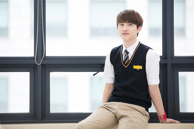 D.O「EXO」扮する高校生ハン・ガンウ／ 「大丈夫、愛だ」（C）CJ E&M Corporation and GT Entertainment, all rights reserved