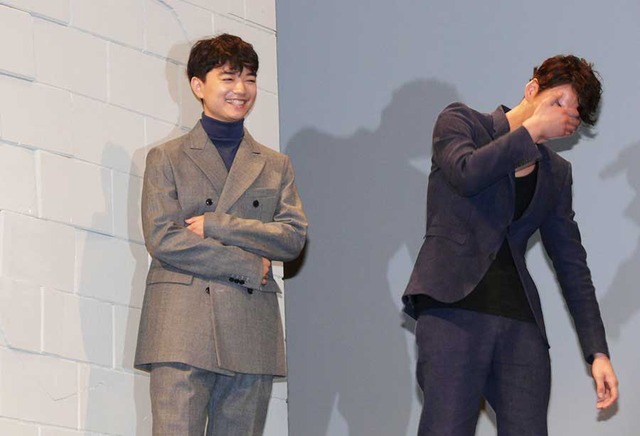 染谷将太＆岡田将生／『ストレイヤーズ・クロニクル』ジャパンプレミア