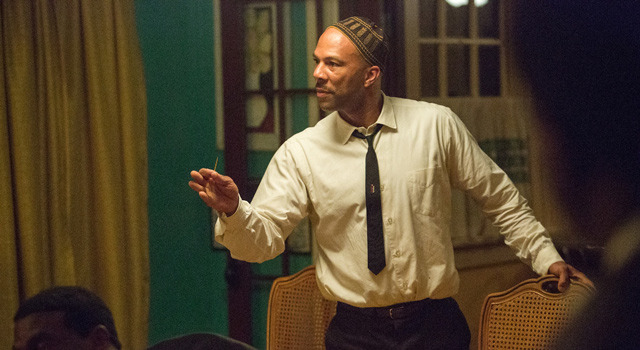 アカデミー賞主題歌賞受賞「Glory」でラップを披露するコモン／『グローリー／明日への行進』 - （C）2014 Pathe Productions Limited.All rights reserved.