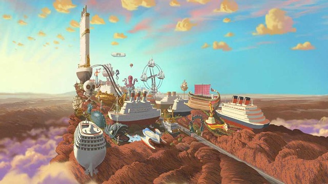 『コングレス未来学会議』-(C)2013 Bridgit Folman Film Gang, Pandora Film, Entre Chien et Loup, Paul Thiltges Distributions, Opus Film, ARP