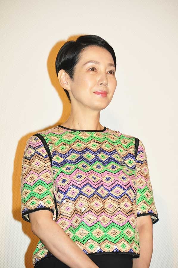 樋口可南子／『愛を積むひと』初日舞台挨拶