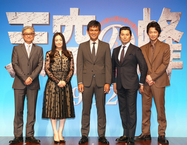 江口洋＆本木雅弘＆仲間由紀恵＆綾野剛＆堤幸彦監督／天空の蜂』完成報告会見