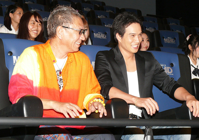 三池崇史監督、市原隼人／『極道大戦争』MX4D上映会