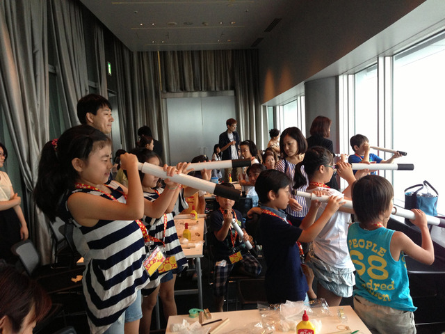 キッズワークショップ（過去の様子）／「六本木天文クラブ」