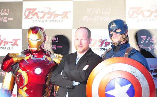 ジョス・ウェドン監督／『アベンジャーズ／エイジ・オブ・ウルトロン』ジャパン・プレミア
