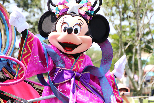 「ディズニー七夕デイズ」のミニーマウス (C) Disney