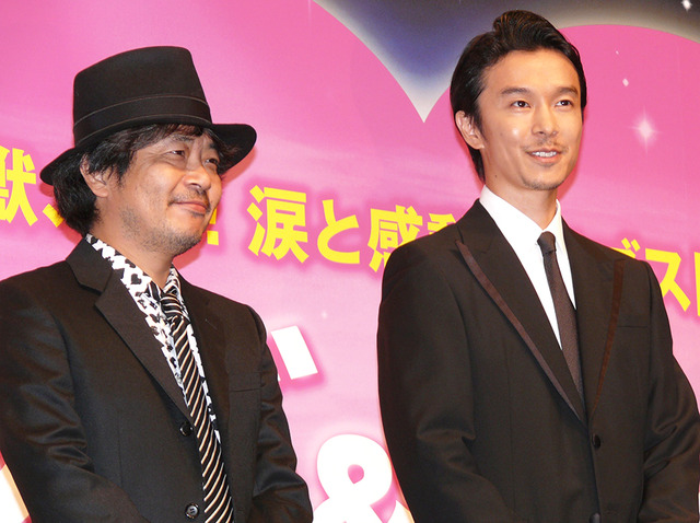 園子温、長谷川博己／『ラブ＆ピース』完成披露試写会