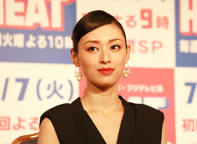 栗山千明／「HEAT」制作発表会見